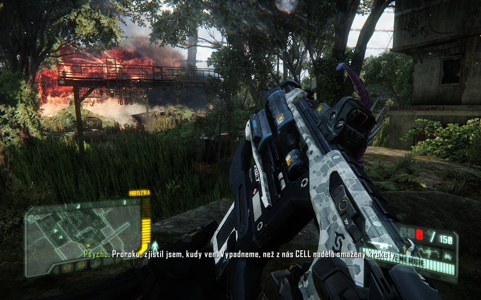 Crysis 3 Grafika je to najlepie, o v dnench hrch mete vidie.