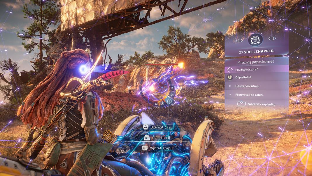 Horizon: Forbidden West Aloy si me okamite pozrie dleit sasti strojov